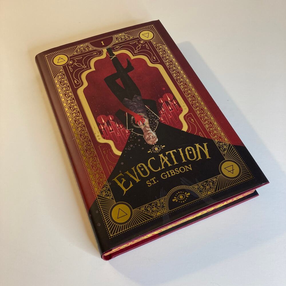Fairyloot Box EVOCATION S. T. Gibson Hardcover Signed w/Artwork Brand New
